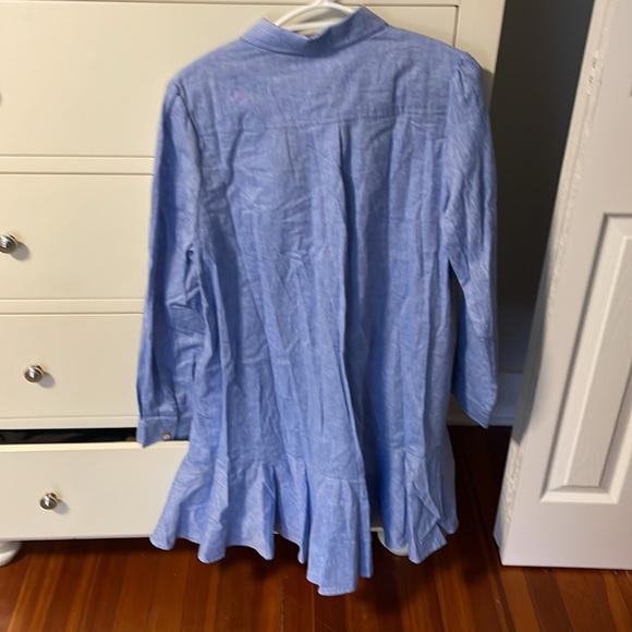 NWT Tuckernuck Chambray Callahan Shirt Dress - Picture 2 of 3